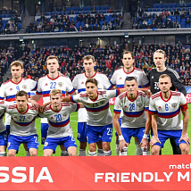Стажировка на товарищеском матче по футболу Россия - Сербия