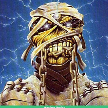 Iron Maiden подали в суд на рэпера OsamaSon, обвинив его в плагиате дизайна обложки альбома FLXTRA 