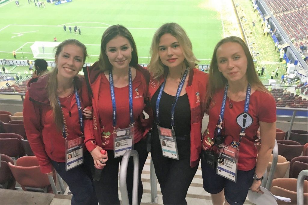 Студенты факультета спортивного менеджмента RMA на Чемпионате мира 2018