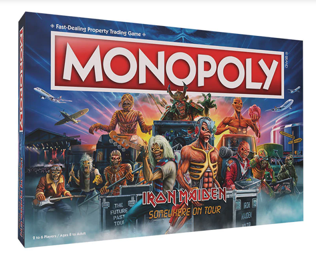 Iron Maiden выпустили брендированную «Монополию»