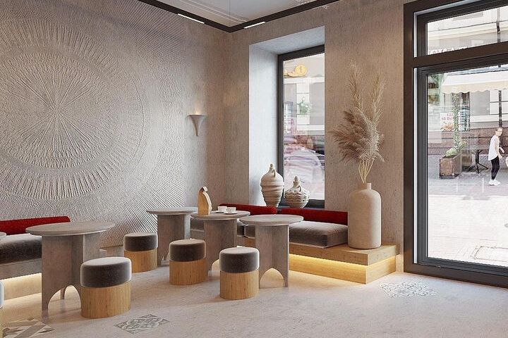 В Малом Палашевском переулке открылось кафе израильской кухни Sha!