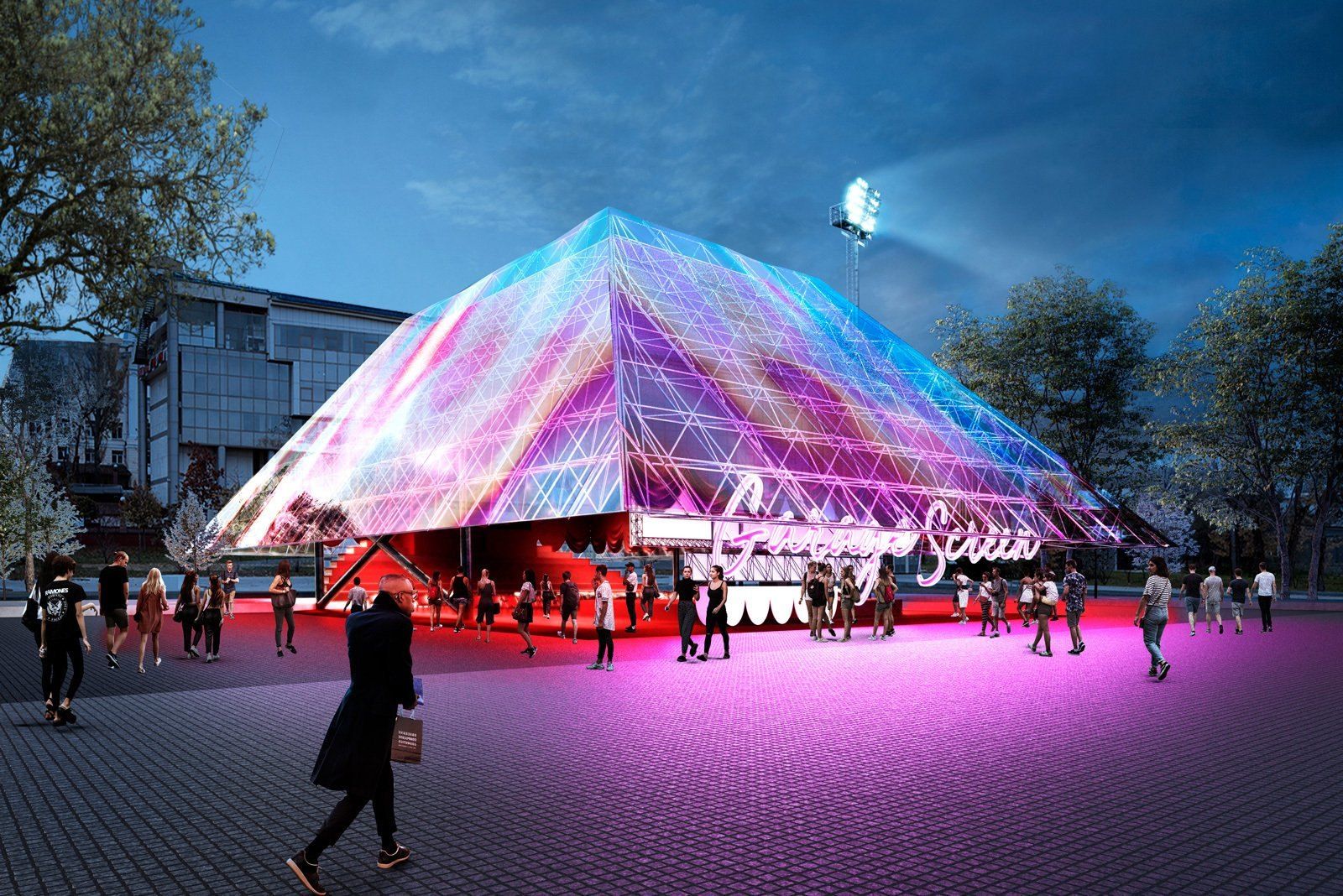 Новый павильон летнего кинотеатра музея «Гараж» будет создан по концепции московского бюро Syndicate