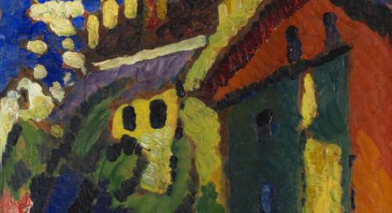 На аукционе в Мюнхене за 2,5 миллиона евро продана картина Василия Кандинского «Лестница к замку»