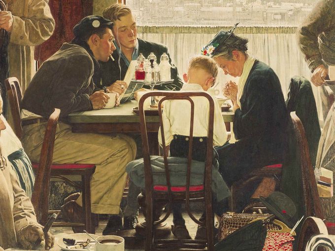 «Застольная молитва» (СЛАЙДШОУ)