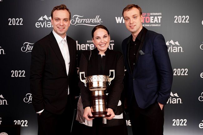 Объявлены результаты ресторанной премии Wheretoeat Russia 2022: Twins Garden – лучший ресторан, Арслан Бердиев - лучший шеф 