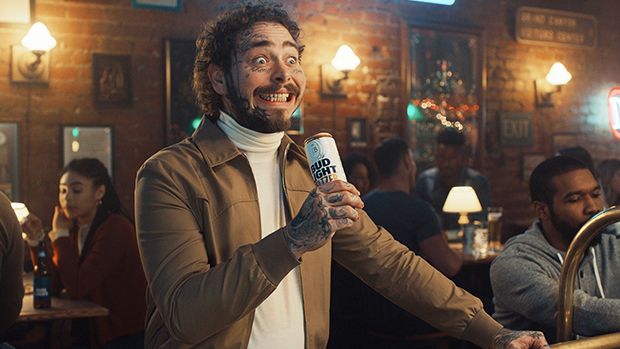 Post Malone снялся в рекламе Bud Light для Супербоула 