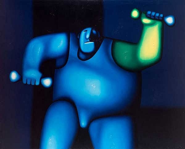 Олег Целков на торгах Shapiro