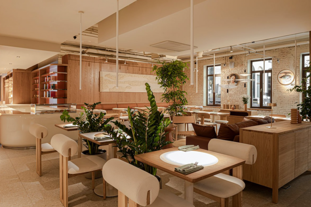 В Замоскворечье открылось кафе Look Up, проект нашего спикера Амины Фатуллаевой