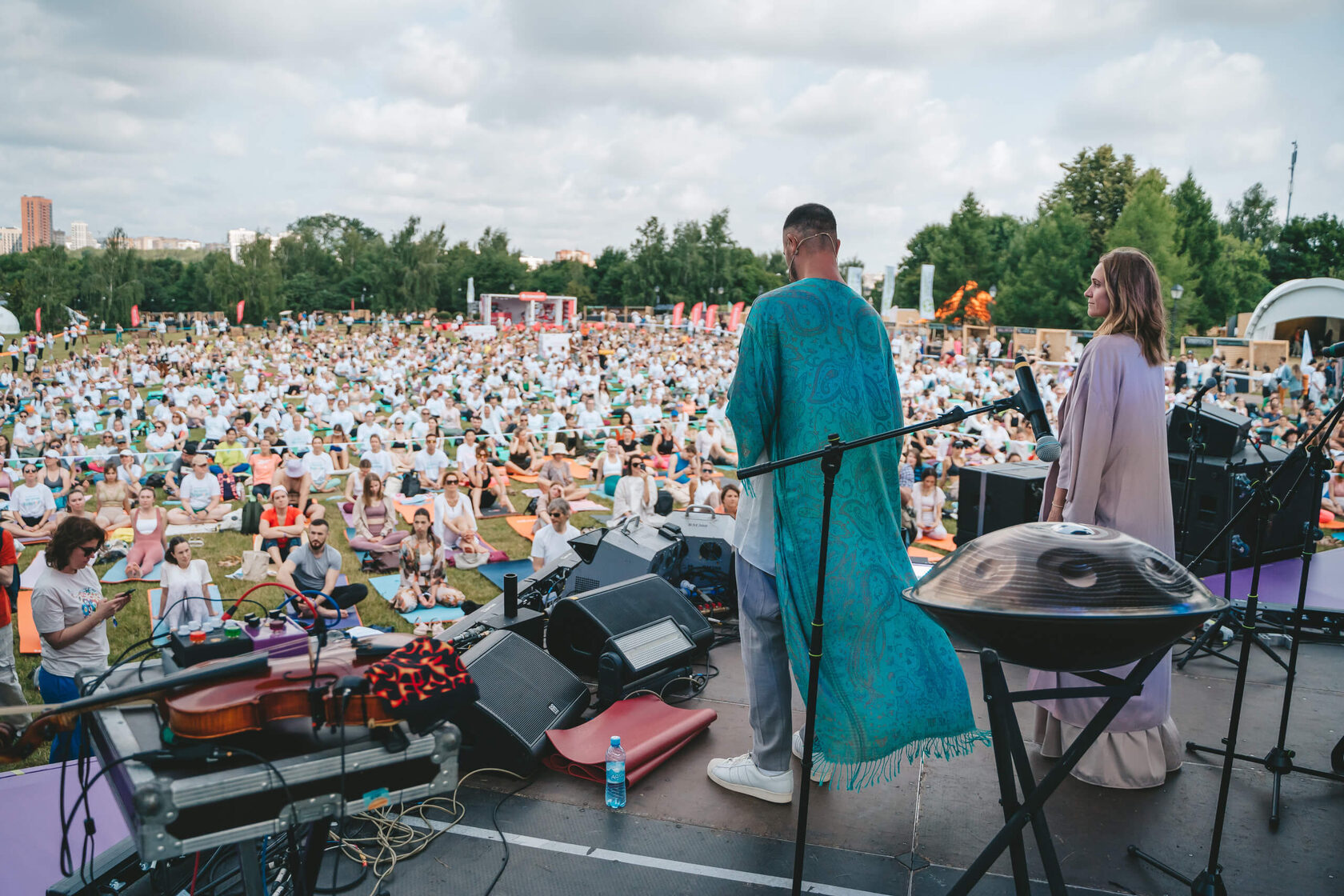 Meditation Day Russia и Yoga Day Russia - Стажировка на двух фестивалях Organic People