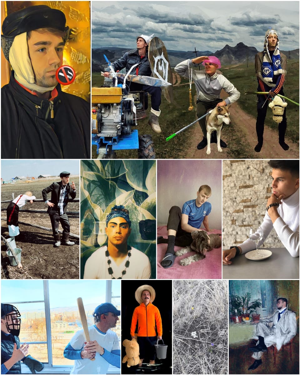 Находящиеся на карантине футболисты «Чертаново» спародировали десять великих шедевров живописи (ФОТО)