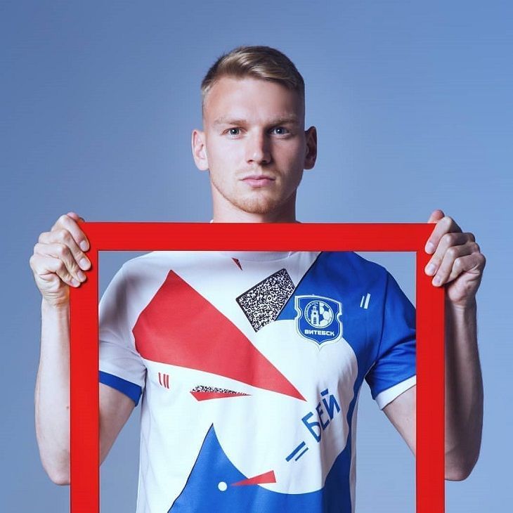 ФК «Витебск» представил форму в стилистике супрематизма: в этом городе творили Казимир Малевич и Марк Шагал  