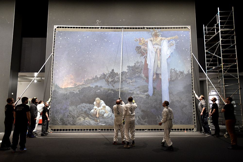 «Славянская эпопея» Альфонса Мухи наконец-то обрела дом