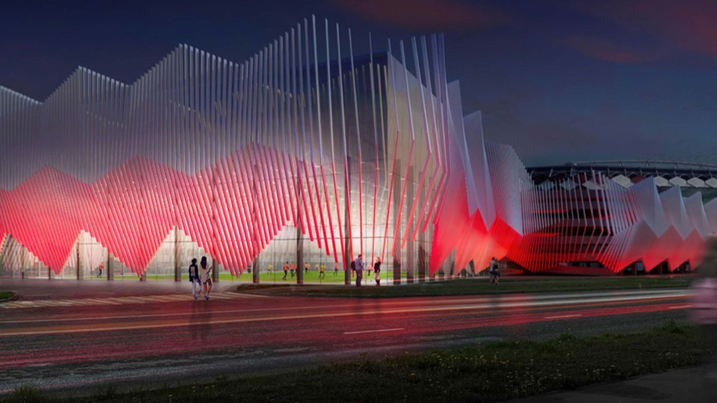 «Спартак» представил проект нового дворца спорта в Тушино