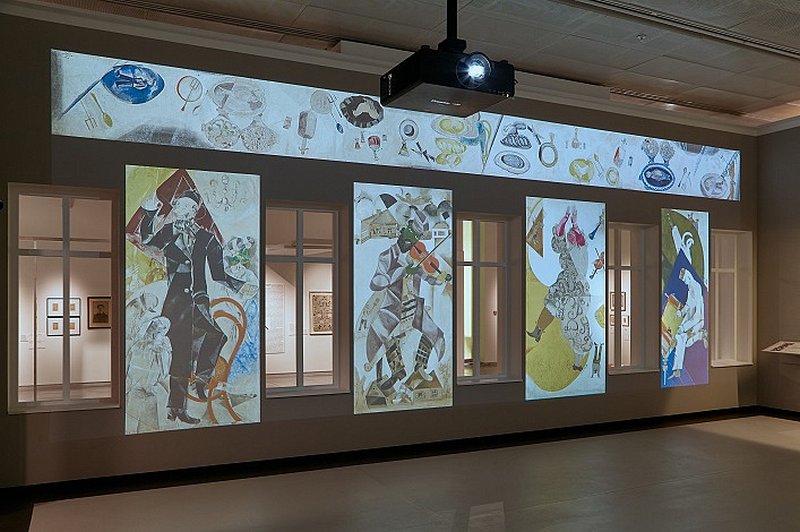 В Еврейском музее проходит выставка «Еврейский авангард. Шагал, Альтман, Штеренберг и другие»