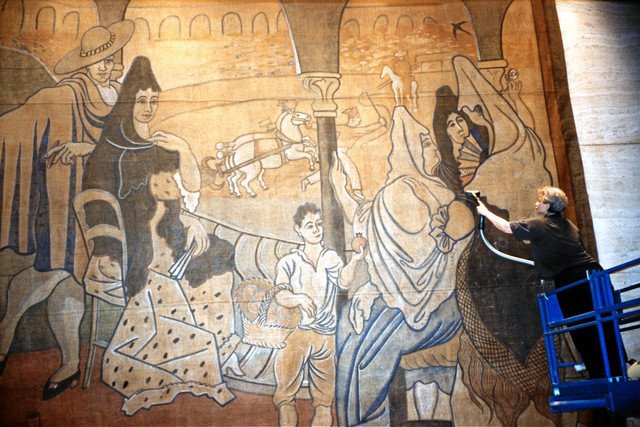 «Это самая большая картина Пикассо в Северной Америке» (ВИДЕО)