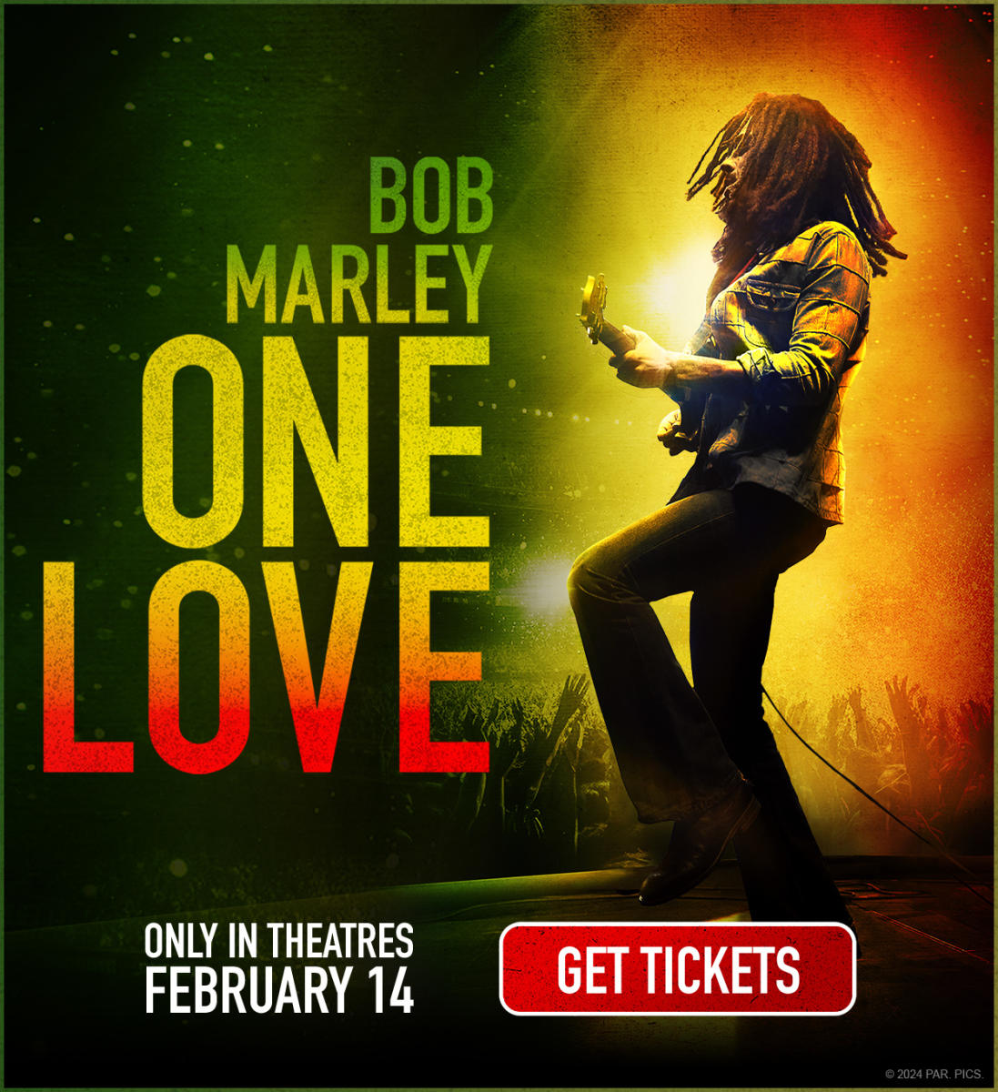 Байопик «Боб Марли: Одна любовь» собрал 46,2 миллиона долларов за первую неделю в прокате