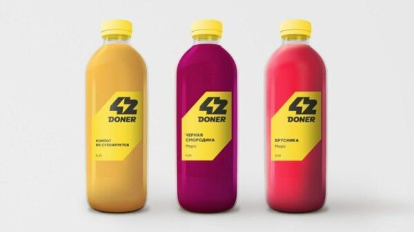 Основатель «Додо пиццы» Фёдор Овчинников представил логотип новой сети кафе-донерных «Донер42»  