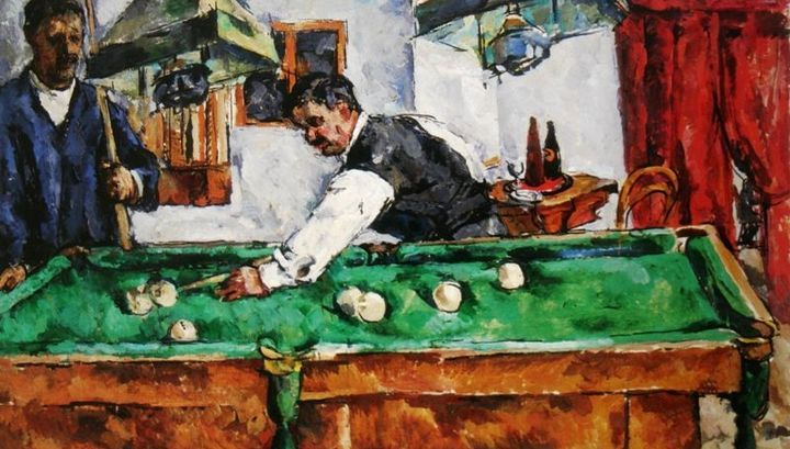 Топ-лотом русских торгов аукционного дома  MacDougall’s станет картина Петра Кончаловского «Игра на бильярде»