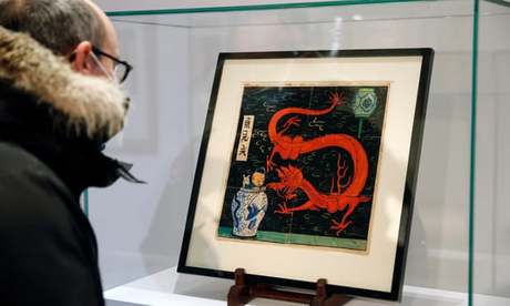 Обложка для комикса о Тинтине продана в Париже за €3,2 млн