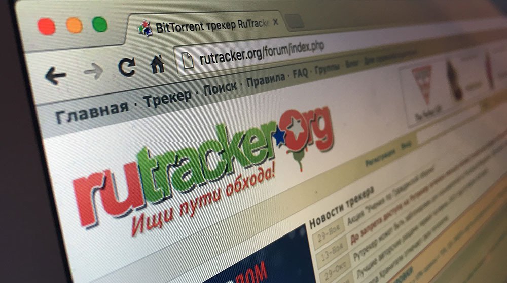 Rutracker после блокировки в России потерял половину аудитории