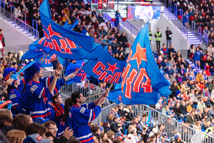 СКА – лидер по посещаемости среди российских клубов за всю историю отечественного хоккея. И - второй в Европе прямо сейчас