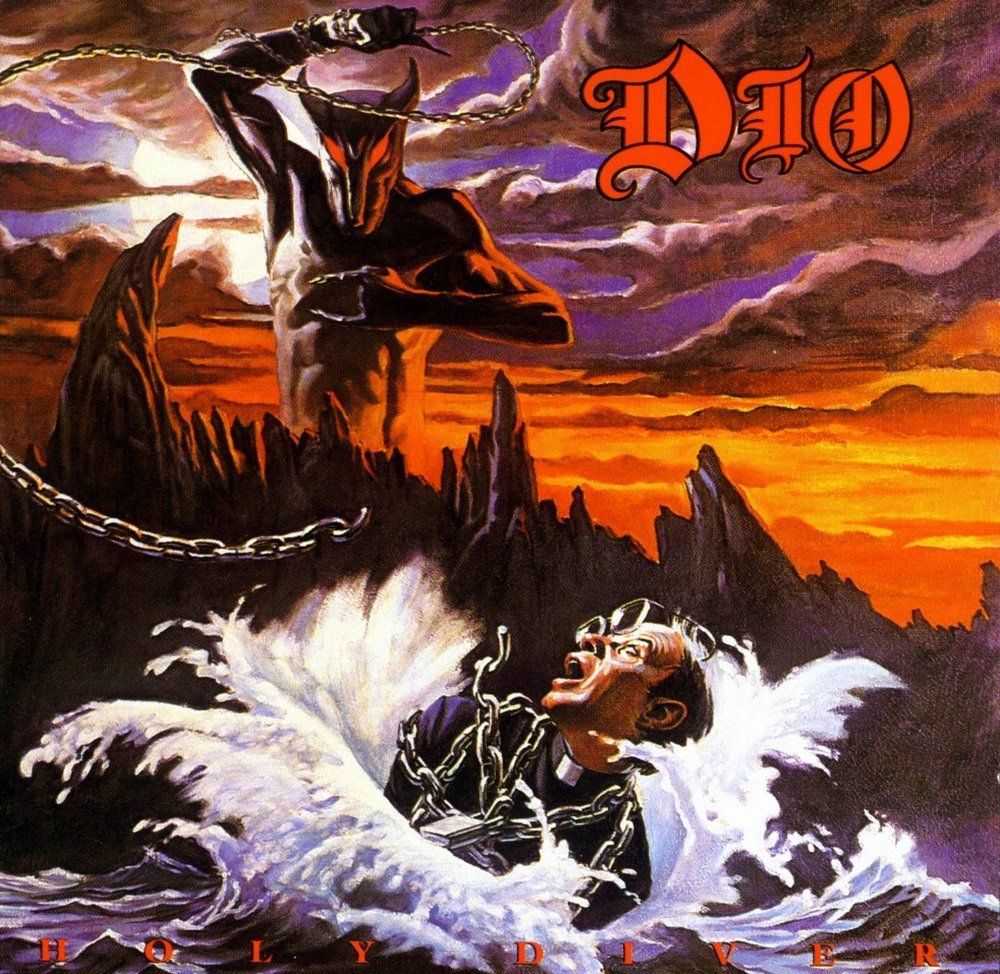 По мотивам обложки классического альбома группы Dio «Holy Diver» будет создан графический роман