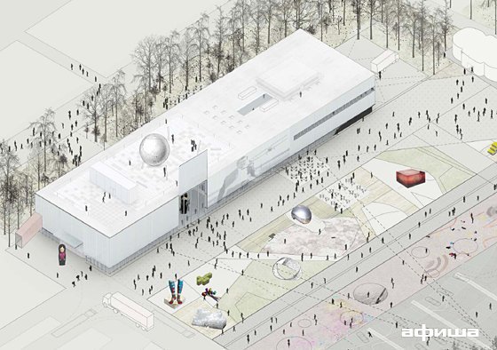 Новый «Гараж» в парке Горького откроется 12 июня