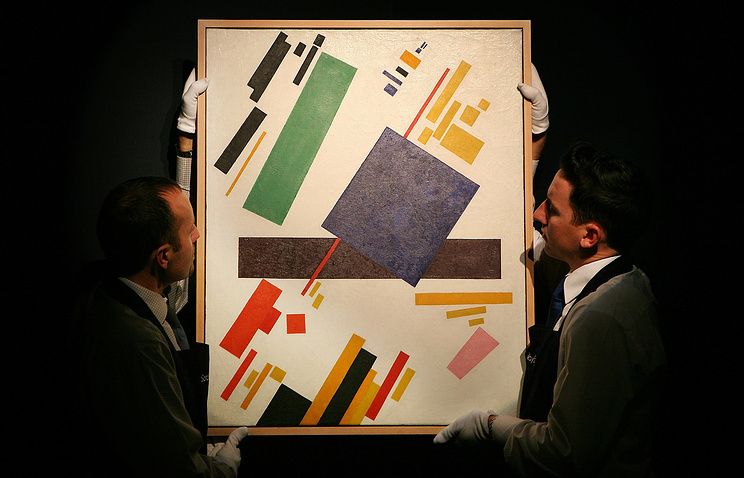 «Супрематическая композиция» Казимира Малевича, проданная на Christie's, установила новый рекорд цены на работы художника