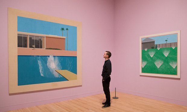 Ретроспектива Дэвида Хокни в Тейт Британ оказалась самой популярной выставкой в истории галереи