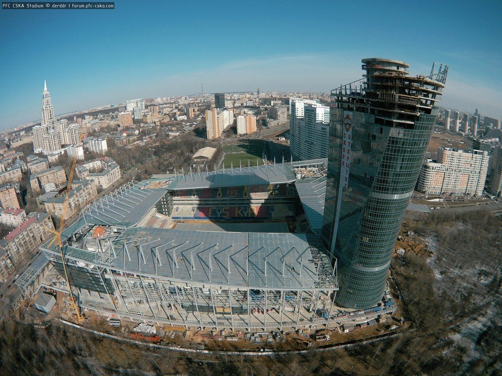 Приглашаем на новый стадион ПФК ЦСКА (ФОТО и ВИДЕО)
