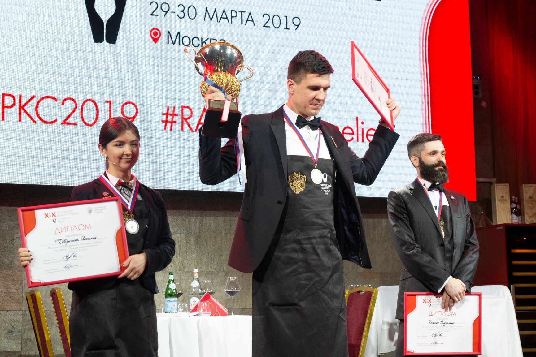 Григорий Чегодаев стал лучшим сомелье России 2019 года