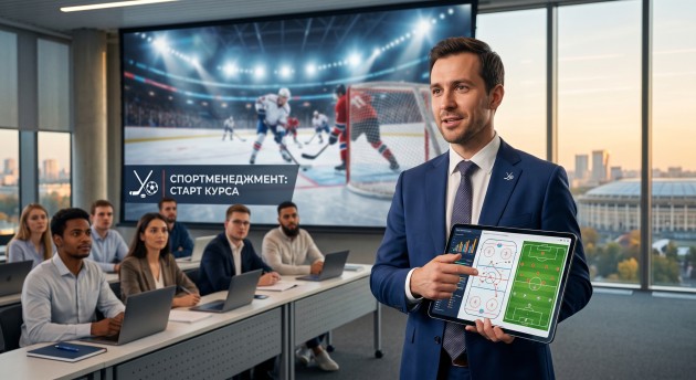 «Ещё можно успеть: 8 сентября стартует курс “Менеджмент в игровых видах спорта”»